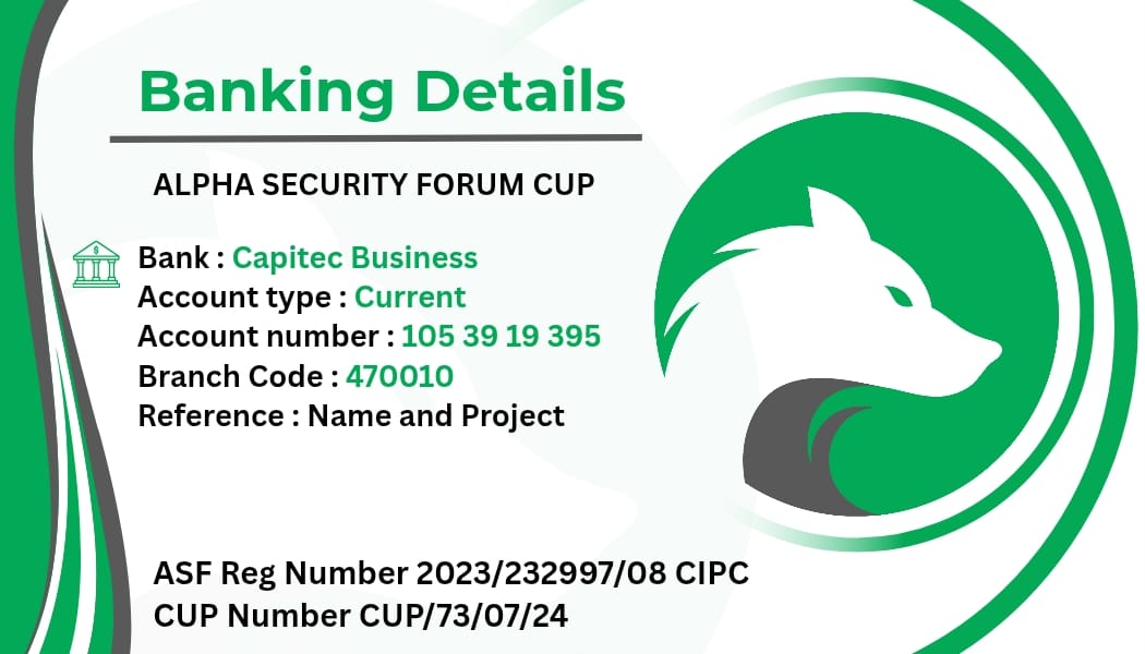 CUP Banking Details
